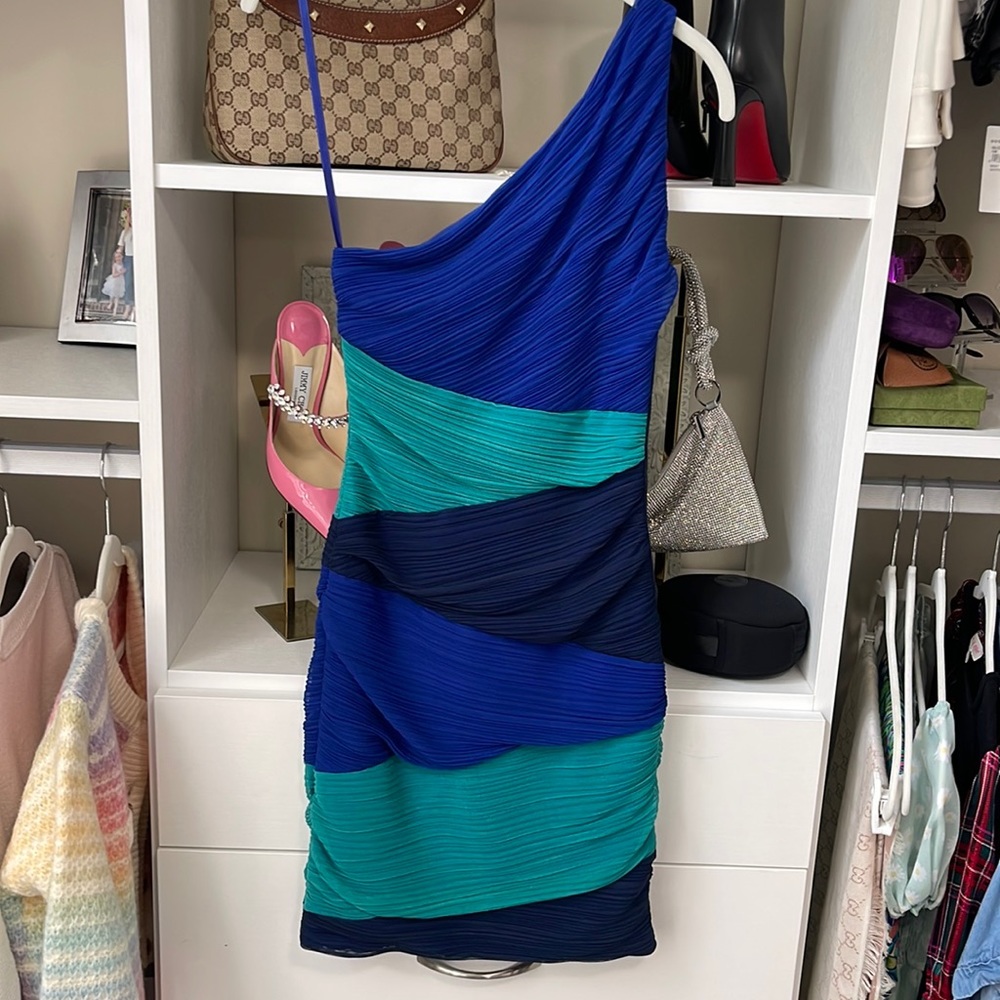 One shoulder BCBG dress
